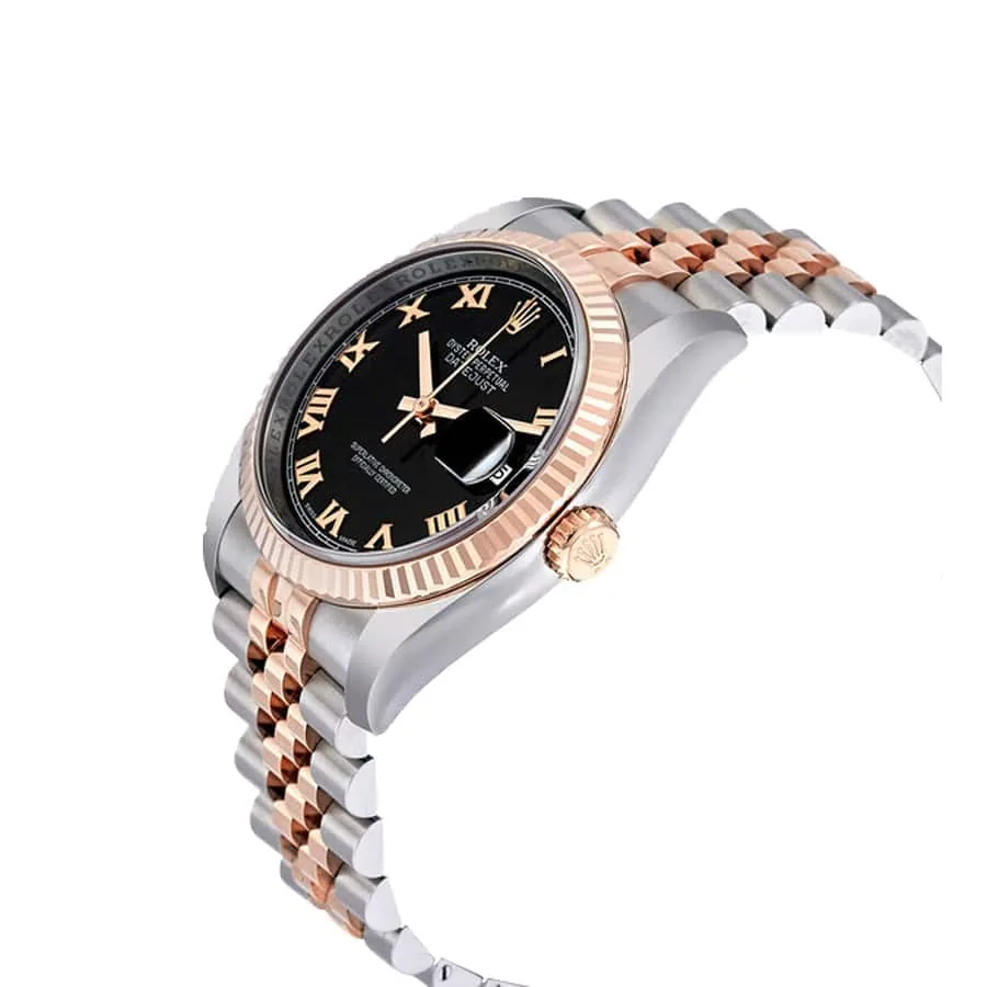 Rolex Datejust 126231-0085 “Black Roman” Precision Clone — detail 3