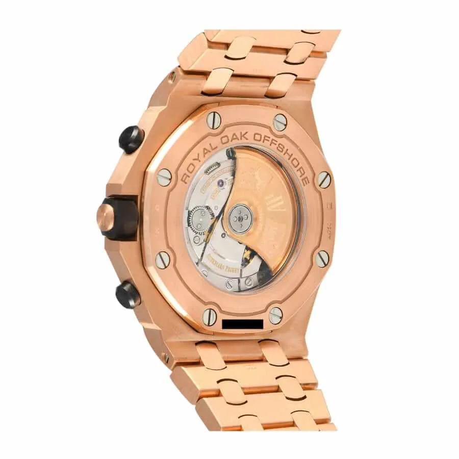 Audemars Piguet Royal Oak Offshore 26401RO “Rose Gold Chronograph” Deluxe Copy Quality — detail 3