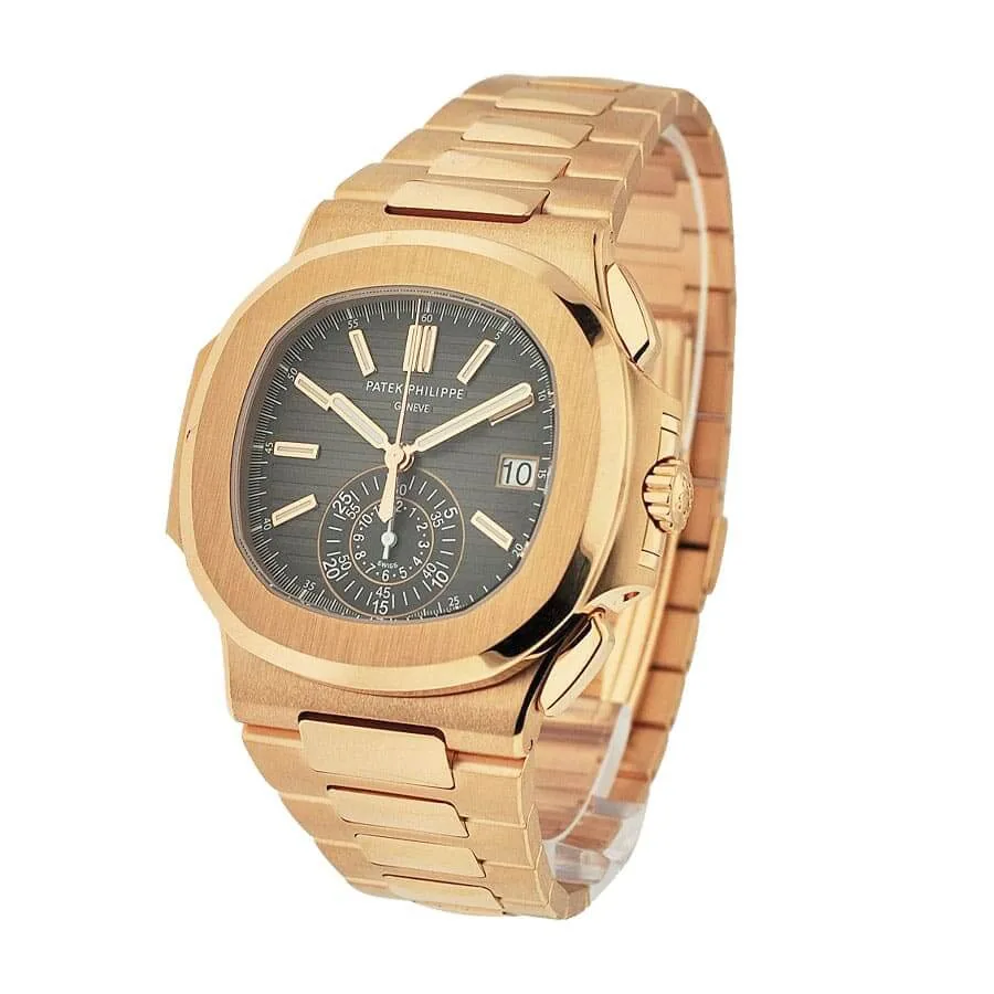 Patek Philippe Nautilus 5980 Brown Dial Premium Duplicate — detail 2