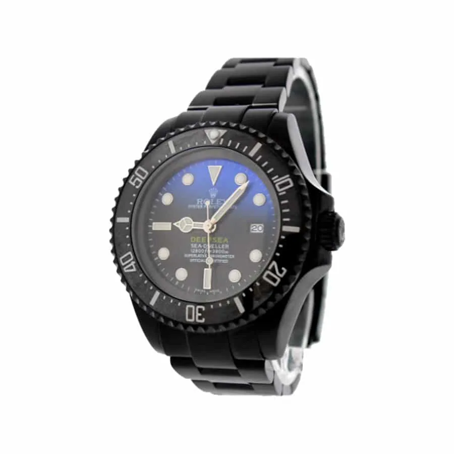 Rolex Deepsea Sea-Dweller “Black PVD D-Blue” 116660 Super Clone Edition — detail 2