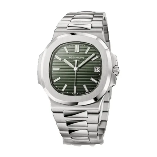 Patek Philippe Nautilus 5711/1A-014 “Olive Green” Authentic Replica Edition — detail 2