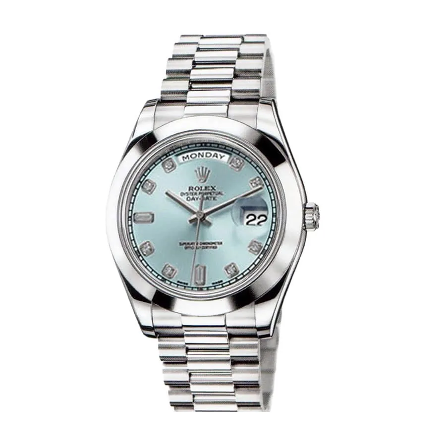 Rolex Day-Date 118206 “Ice Blue” Collector’s Clone 1:1 — detail 2