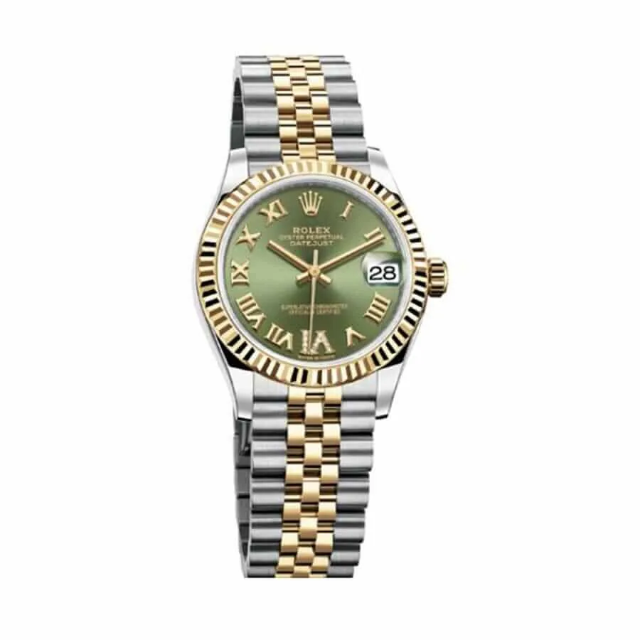 Rolex Datejust 278273 “Mint Green Jubilee” Perfect Duplicate Edition — detail 2