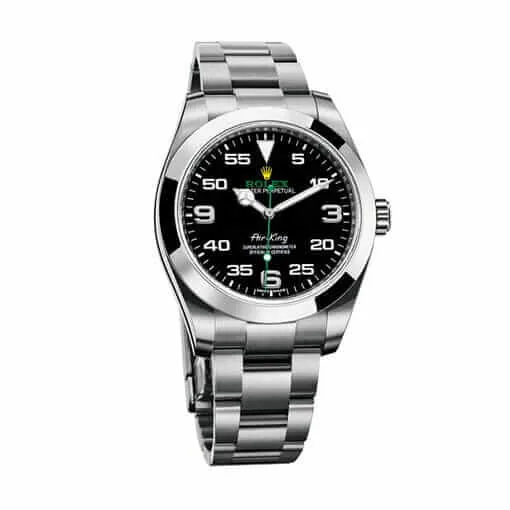 Rolex Air-King 126900 “Black Dial” Ultra Detailed Clone — detail 2