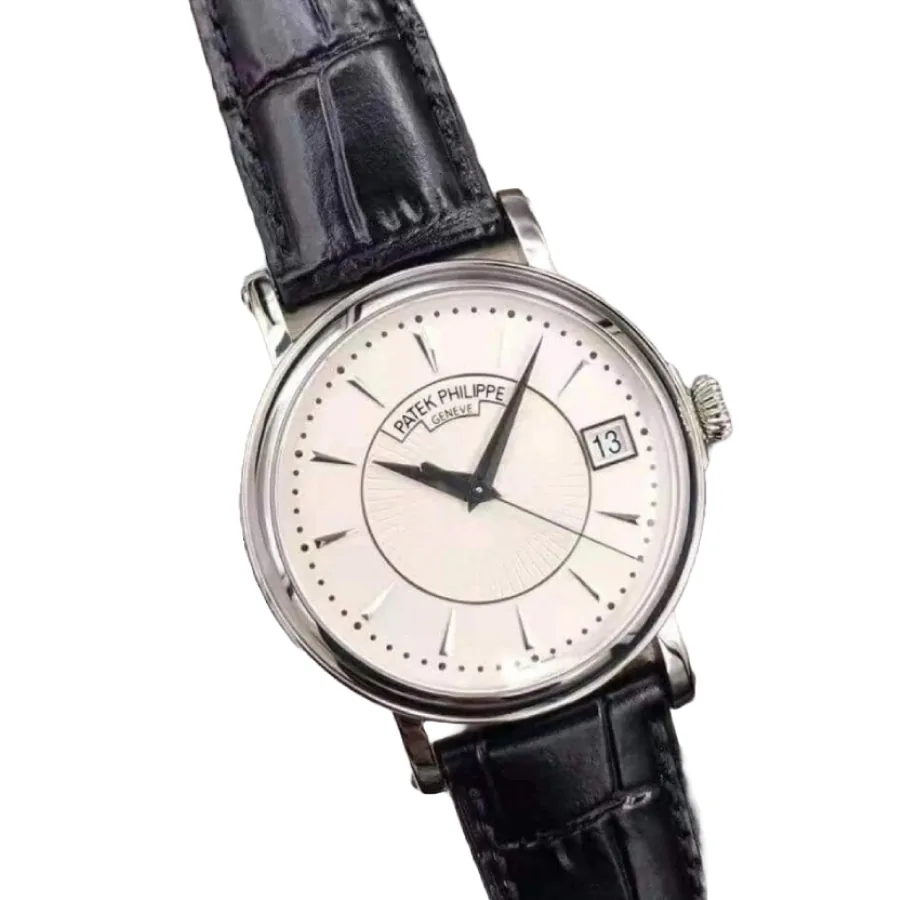 Patek Philippe Calatrava 5153G-010 “White Gold Officer’s Case” Authentic Clone 1:1 — detail 3