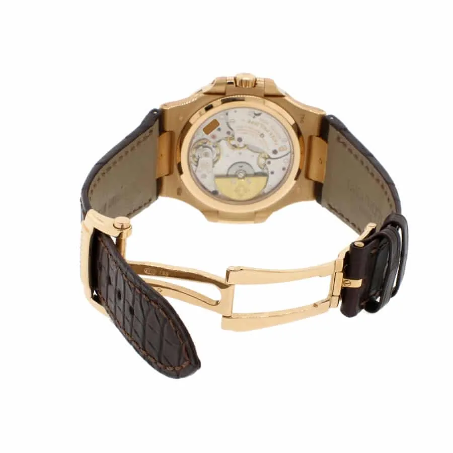 Patek Philippe Nautilus Chronograph Flyback 5980R-001 “Rose Gold” Premium Super Clone — detail 4
