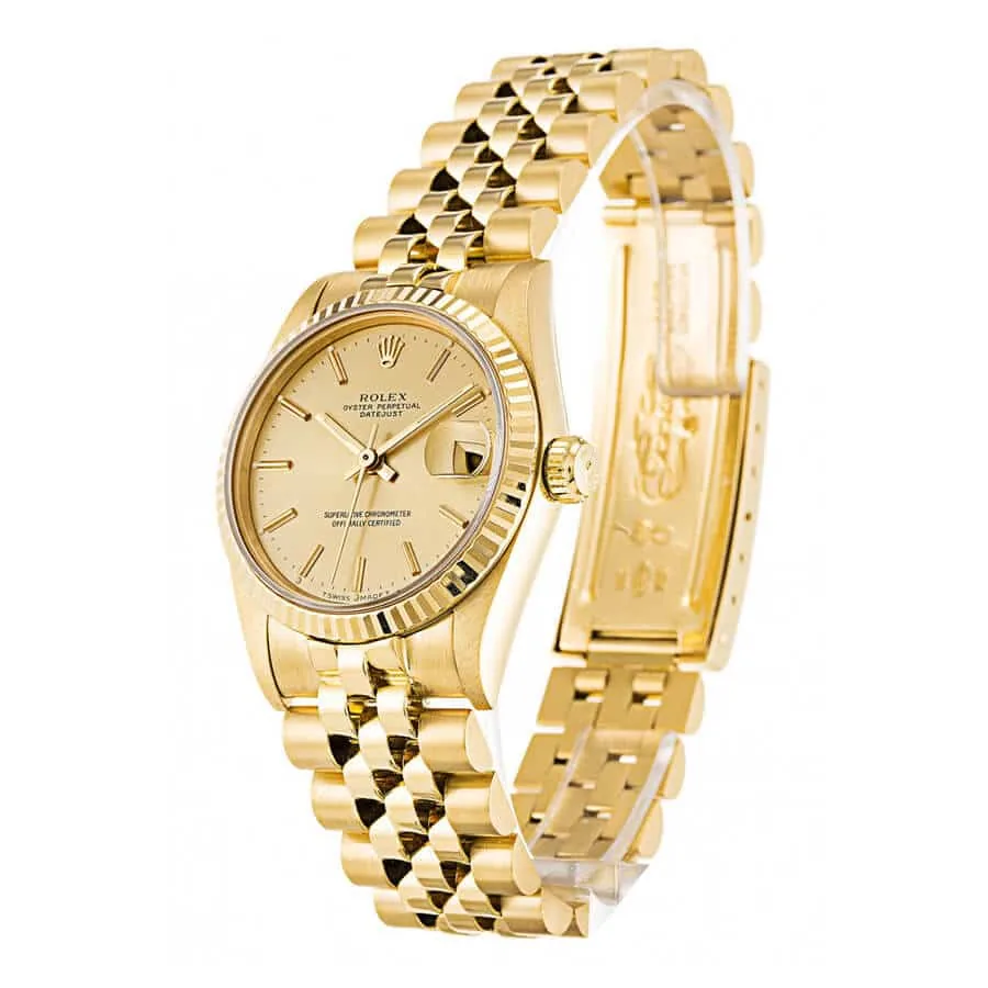 Rolex Datejust “Champagne Dial” 6824 True Replica 1:1 — detail 2