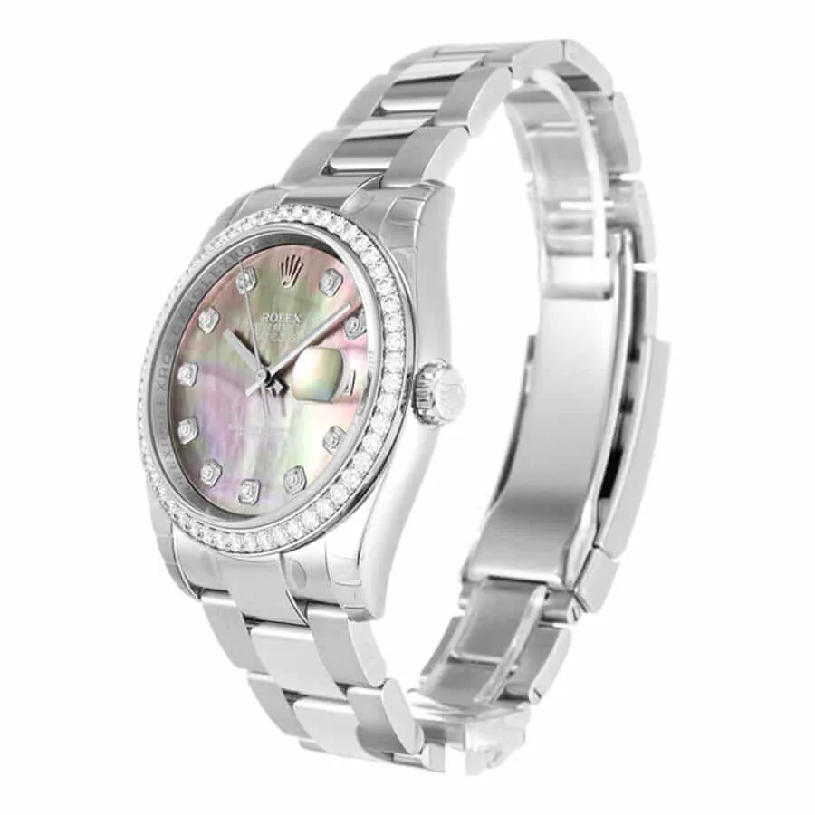 Rolex Datejust 116244 “Diamond Bezel” Masterpiece Replica — detail 2