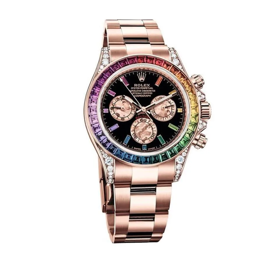 Rolex Cosmograph Daytona “Rainbow” 116519 Premium Duplicate Edition — detail 2