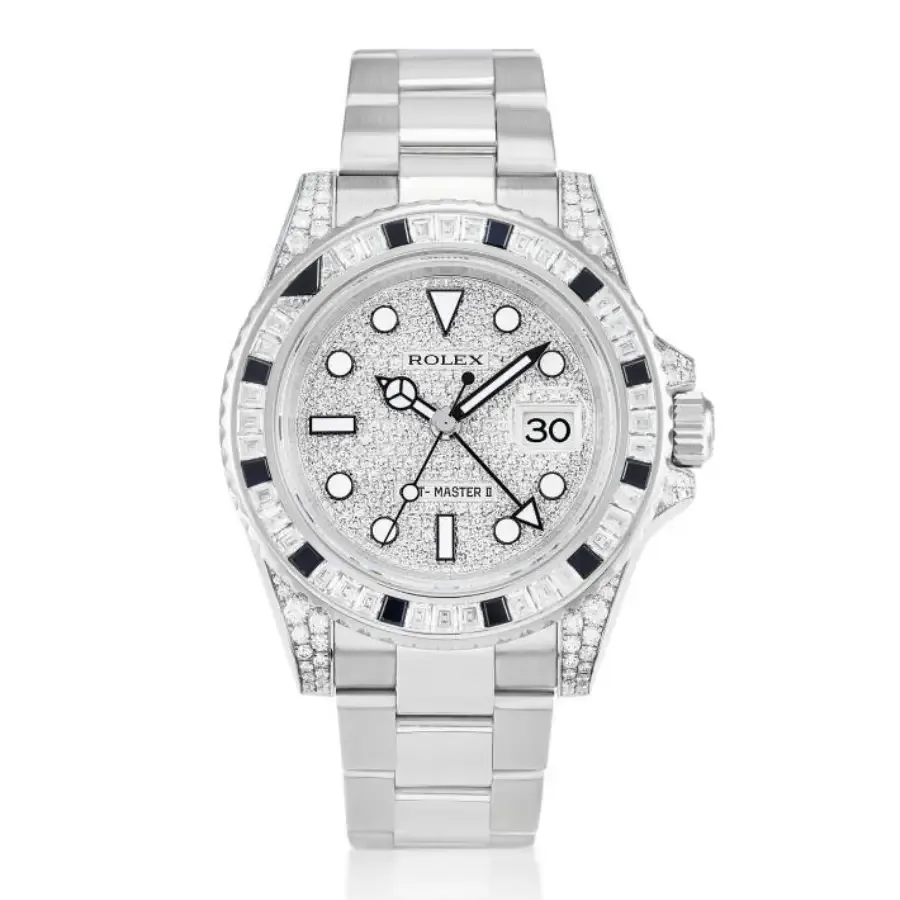 Rolex GMT Master II 116759SANR “Diamond Bezel” Super Clone 1:1