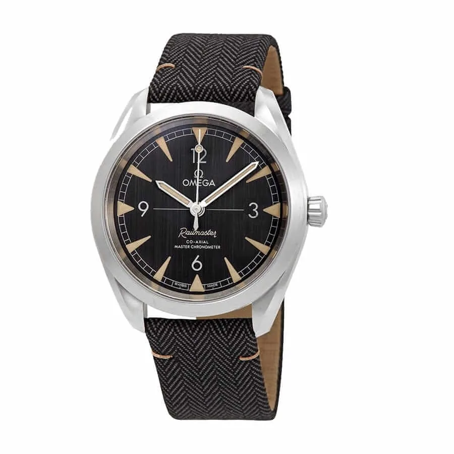 Omega Railmaster Co-Axial Master Chronometer Black Dial 220.12.40.20.01.001 Detailed Replica — detail 2