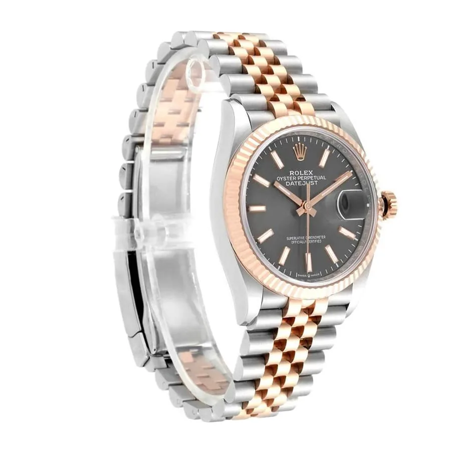 Rolex Datejust 126231 Two-Tone Fluted Bezel Detailed Replica — detail 2
