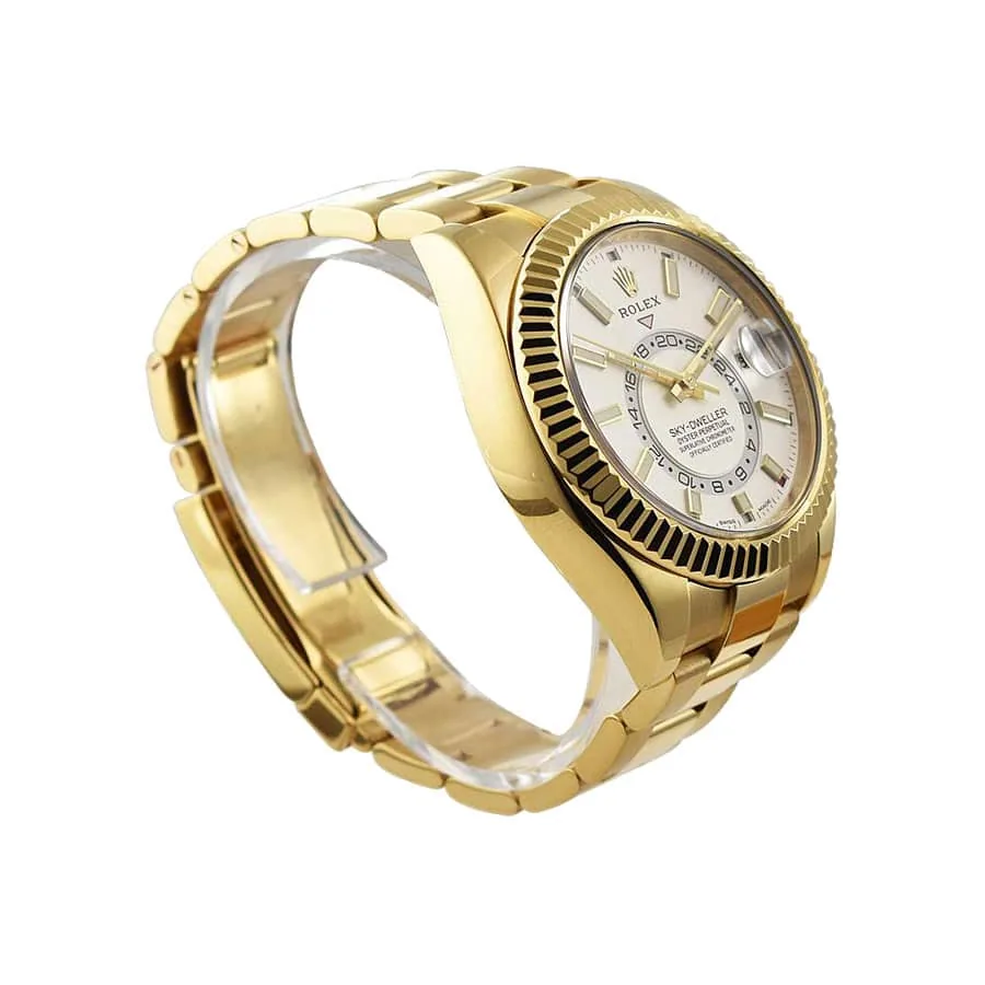 Rolex Sky-Dweller 326938 “Yellow Gold” High-End Replica 1:1 — detail 2