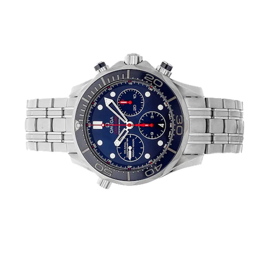 Omega Seamaster Diver Co-Axial Chronograph 212.30.44.50.03.001 Mirror Clone Quality — detail 4