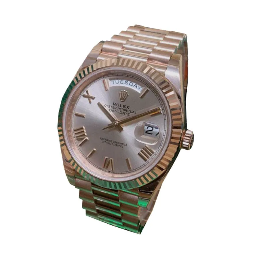 Rolex Day-Date 228235-0016 “Rhodium Dial” Super Accurate Clone — detail 2