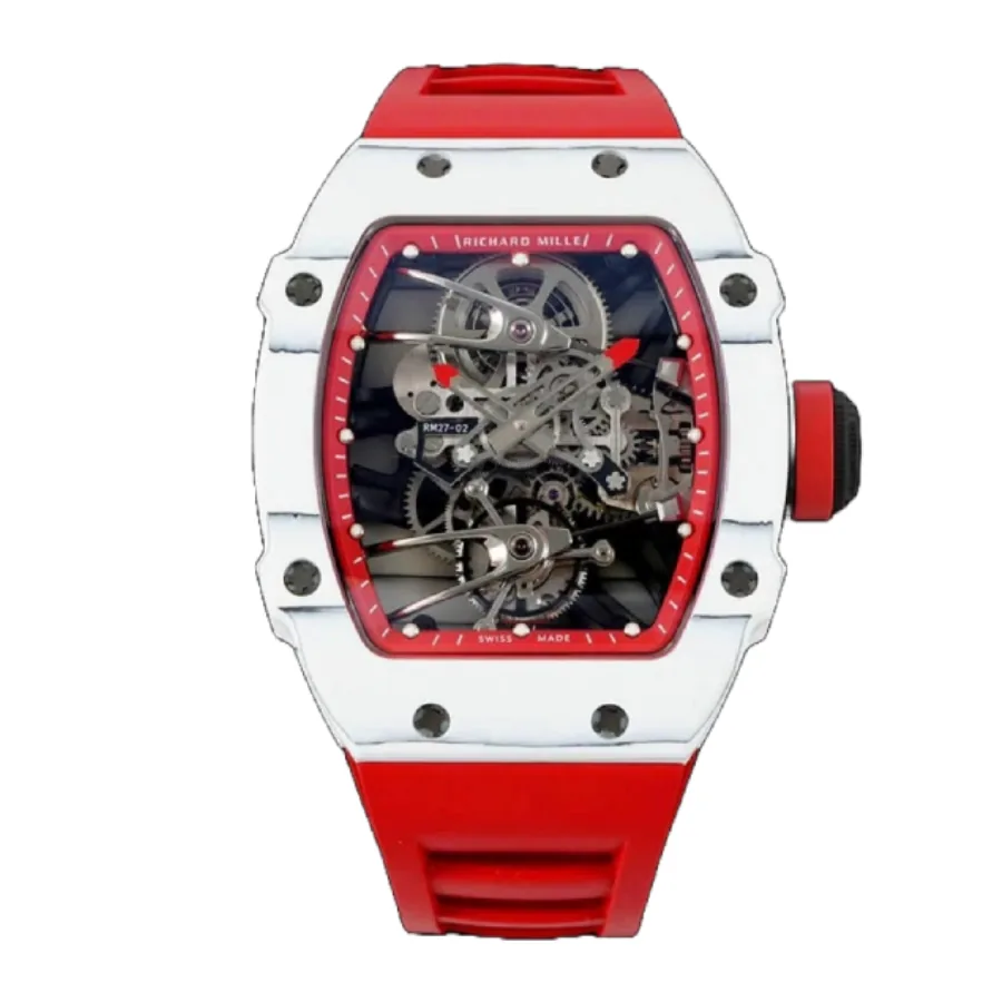 Richard Mille RM 27-02 Tourbillon “Rafael Nadal” Red Rubber Exceptional Replica 1:1