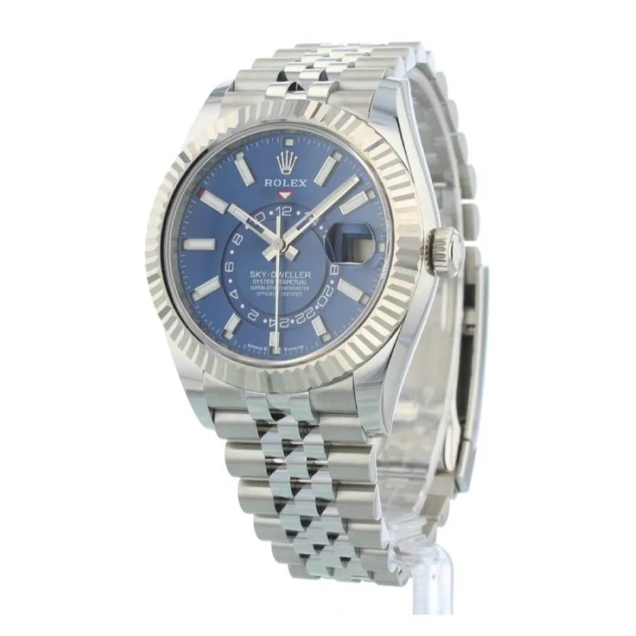 Rolex Sky-Dweller 336934 “Steel & Blue” Ultra Detailed Clone — detail 2