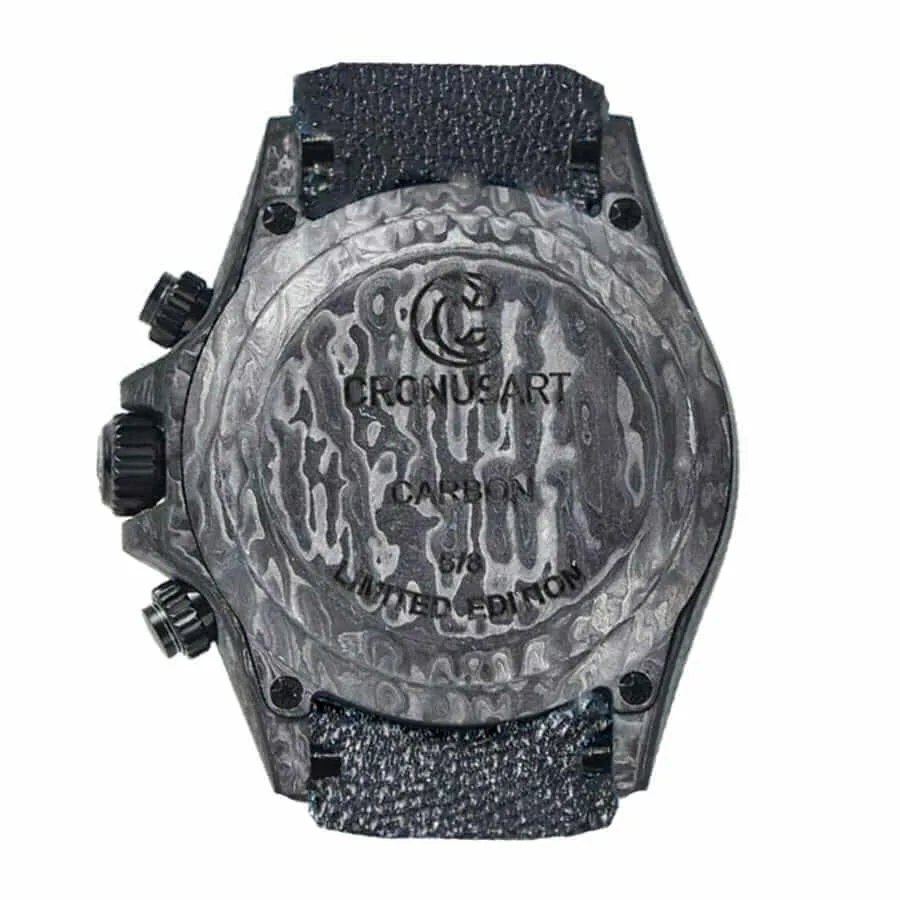 Rolex Cosmograph Daytona DIW “All Carbon Lemon Edition” Superior Replica — detail 3
