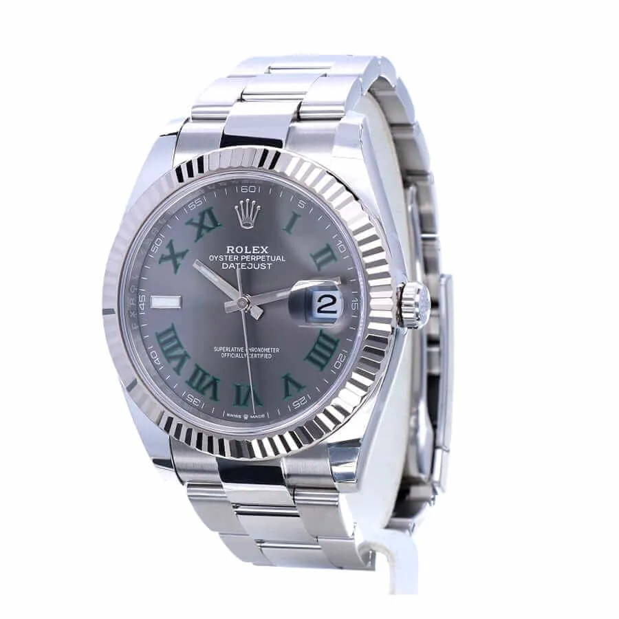 Rolex Datejust 126334 Wimbledon Replica — detail 2