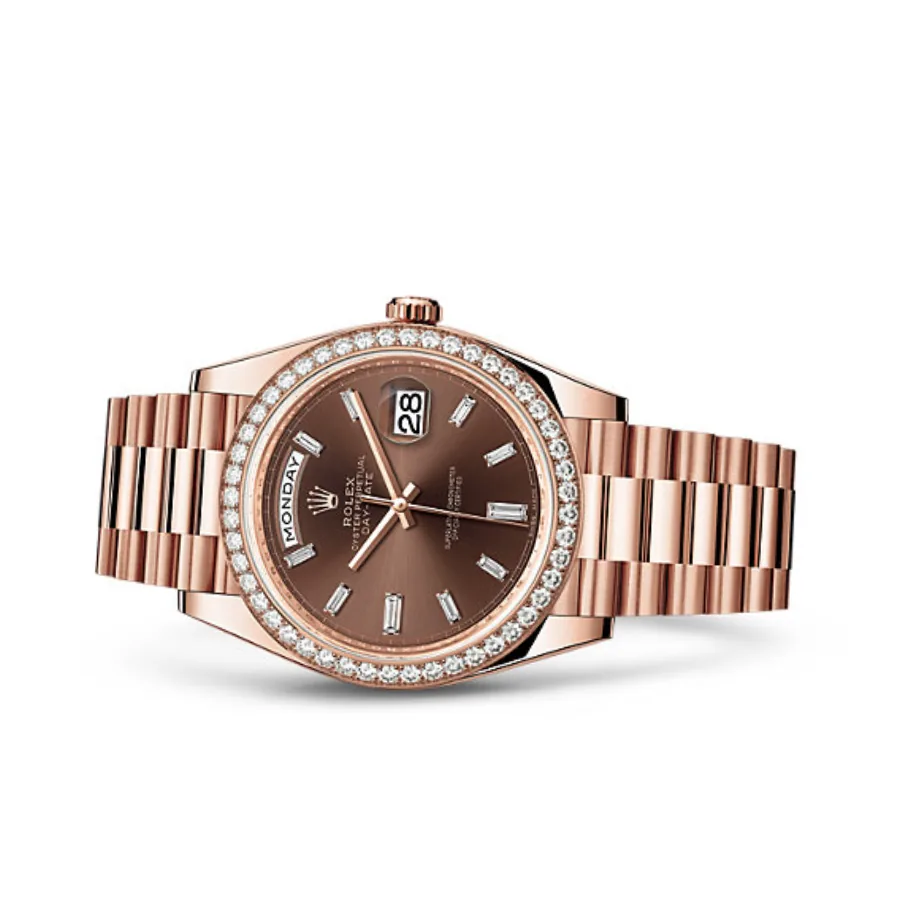 Rolex Day-Date 228345RBR “Chocolate Dial” Master Clone Quality — detail 2