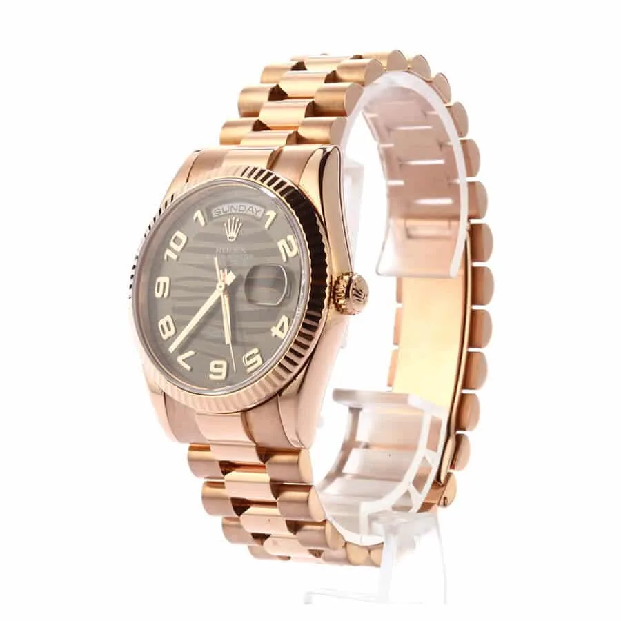 Rolex Day-Date 218235-0035 “Wave” Perfect Clone Quality — detail 2