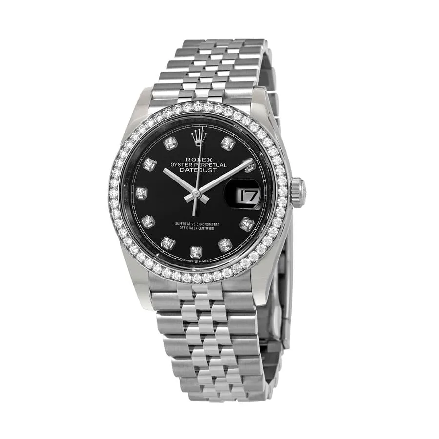 Rolex Datejust 116234 “Black Dial” Premium Clone — detail 2