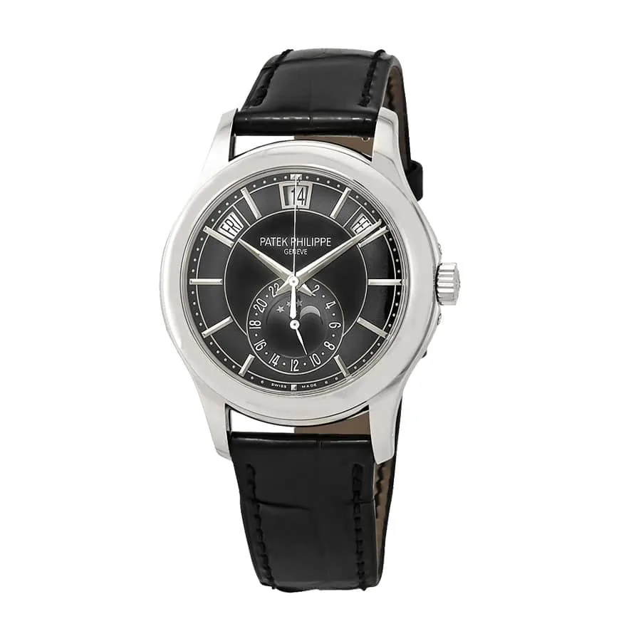 Patek Philippe Annual Calendar 5205G-010 “Opaline Dial” Deluxe Replica Edition — detail 2