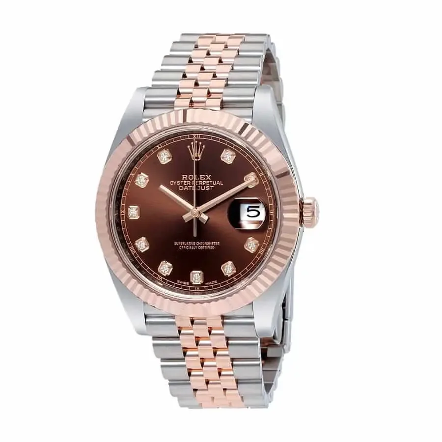 Rolex Datejust 126331-0004 “Chocolate” Precision Clone — detail 2