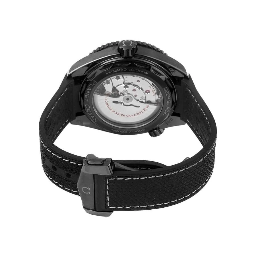 Omega Seamaster 215.92.46.22.01.001 “Deep Black” 1:1 Clone Edition — detail 3