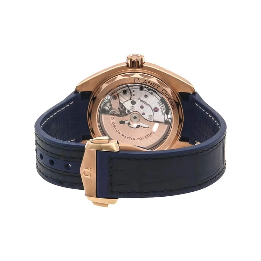 Omega Seamaster Planet Ocean Steel 215.63.44.21.03.001 Premium Replica 1:1 — detail 4