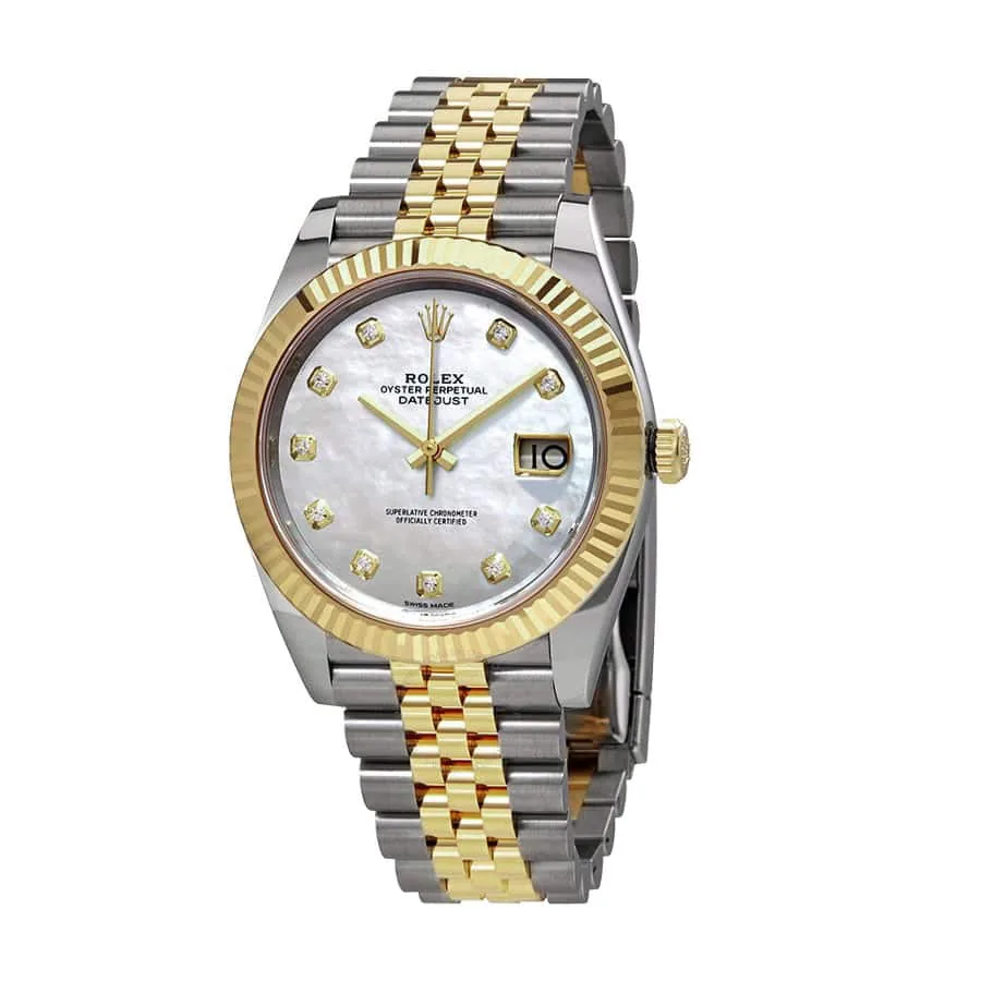 Rolex Datejust 126333 Mother Of Pearl Diamond Dial Ultra Fine Replica — detail 2