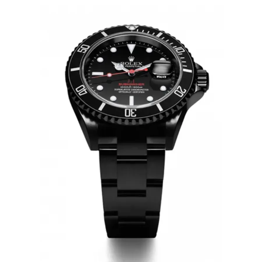 Rolex Submariner Date 116610N “Blaken” Superior Replica — detail 4