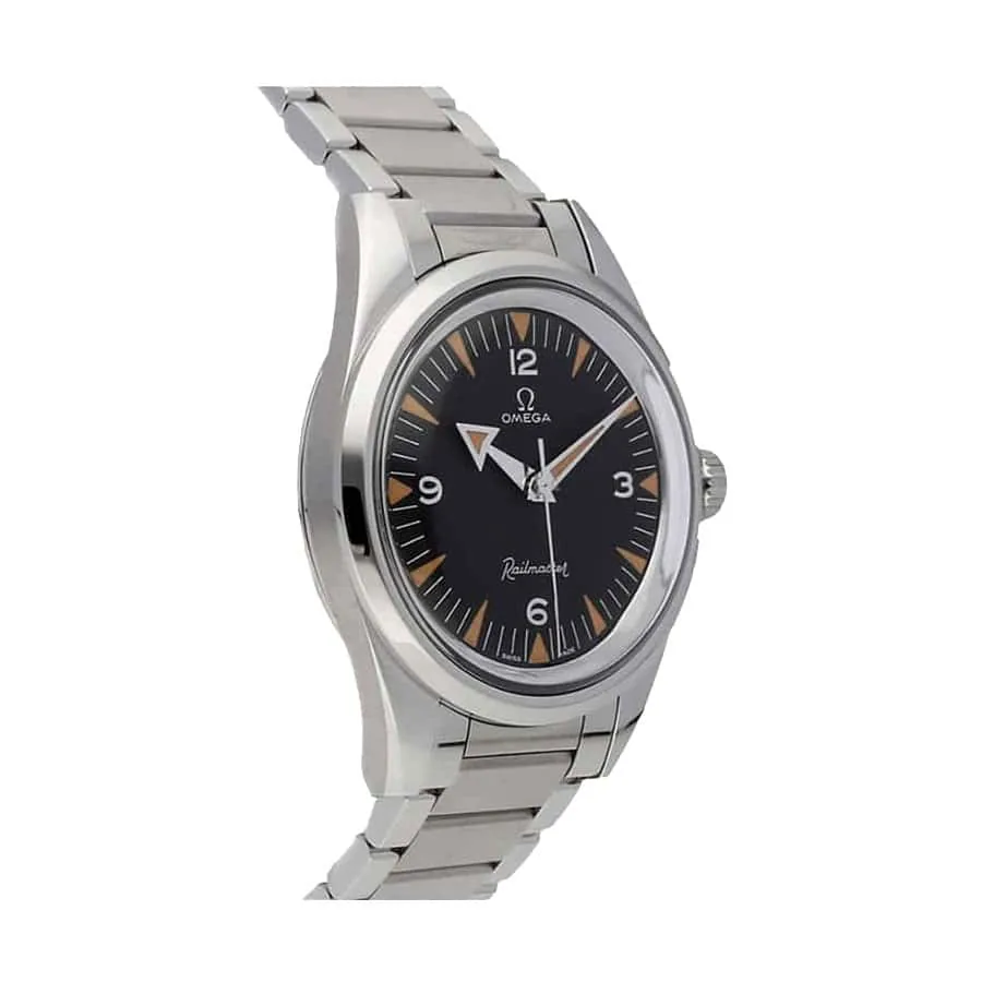 Omega Seamaster Railmaster Steel 220.10.38.20.01.002 Masterpiece Replica — detail 3