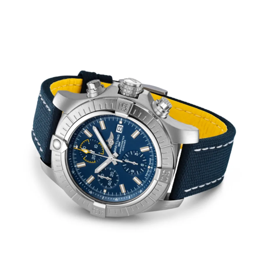 Breitling Chronomat A13385101C1X2 “Blue Dial Chronograph” Premium Duplicate — detail 3
