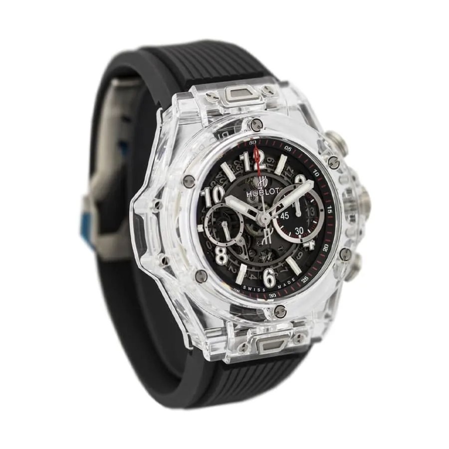 Hublot Big Bang Unico “Sapphire Case” 411.JX.1170.RX Precision Duplicate 1:1 — detail 3