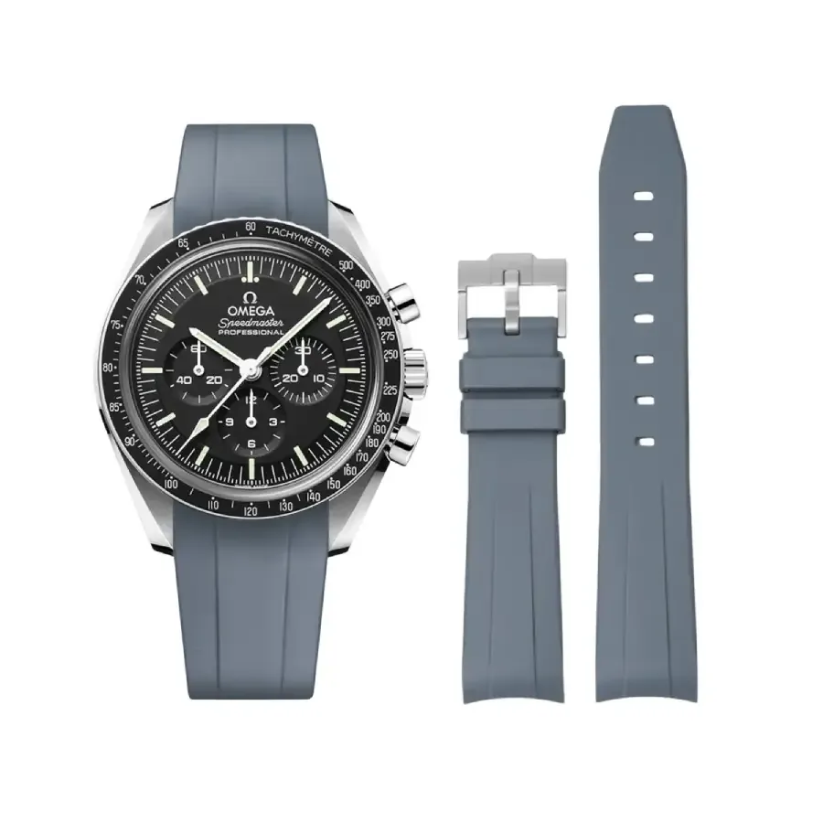 Omega – Speedmaster – Rubber Strap – Grey