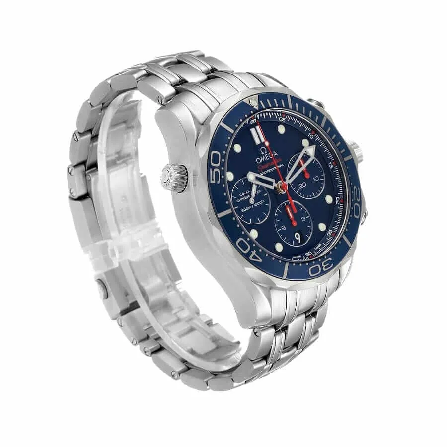 Omega Seamaster Diver Co-Axial Chronograph 212.30.44.50.03.001 Mirror Clone Quality — detail 3