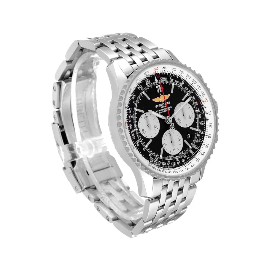 Breitling Navitimer B01 Chronograph 43 AB0121211B1P1 “Black Dial” Masterpiece Clone — detail 2
