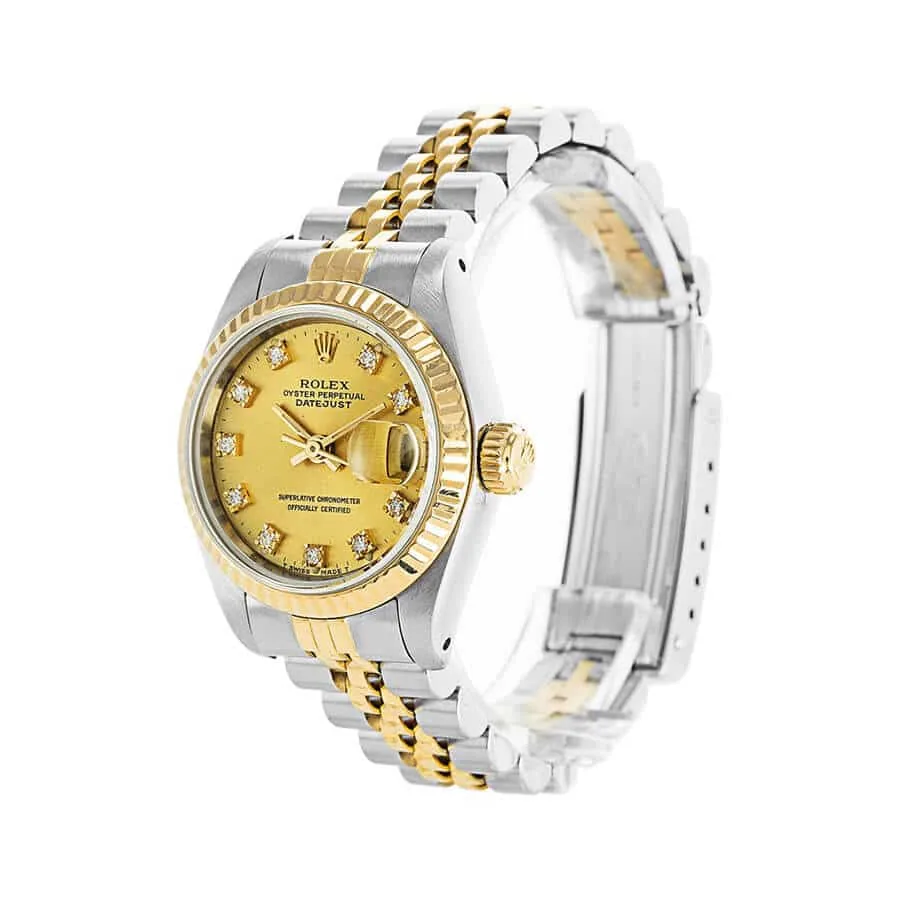 Rolex Datejust 69173 Diamond Dial “Jubilee” High-End Replica 1:1 — detail 2