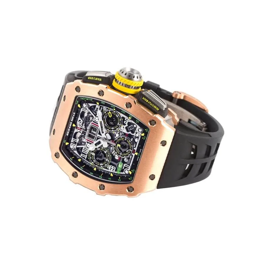 Richard Mille RM 11-03 “Rose Gold” Master Clone Quality — detail 3