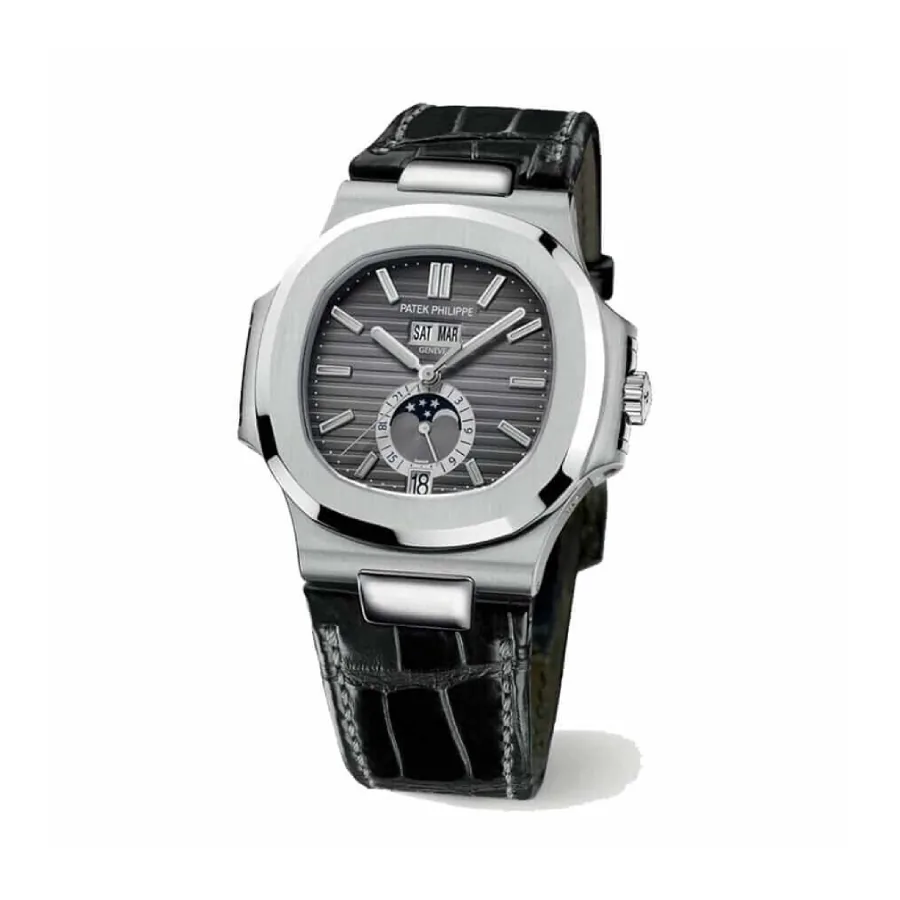 Patek Philippe Annual Calendar Chronograph 5960P-016 “Platinum Grey Dial” Deluxe Replica Edition — detail 2