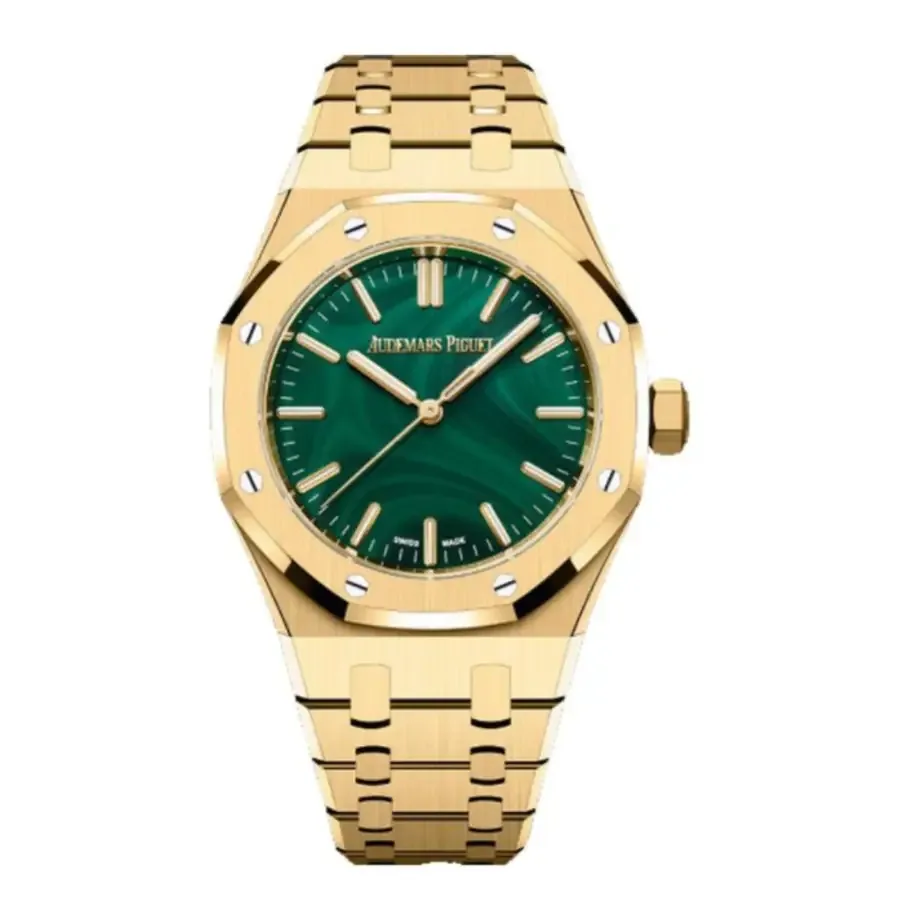 Audemars Piguet Royal Oak 15513BA.OO.1320BA.01 “Green Dial” First-Class Clone
