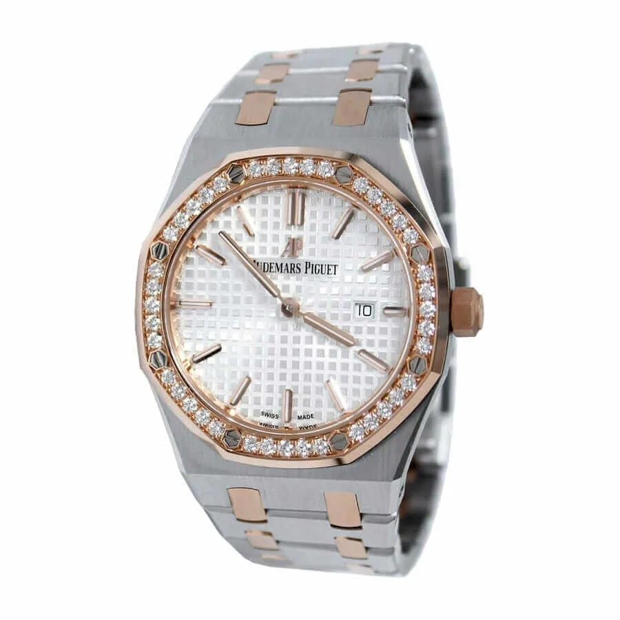 Audemars Piguet Royal Oak Ladies 67651SR.ZZ.1261SR.01 “Diamond Bezel” Super Clone Edition — detail 2