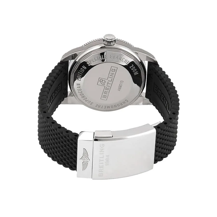 Breitling 128348RBR-0030 “Black Dial” Premium Clone Replica — detail 4