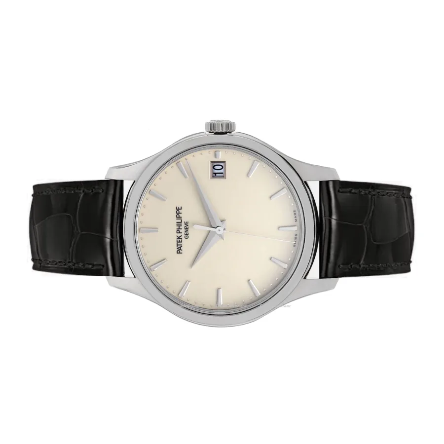 Patek Philippe Calatrava 5227G-010 “White Gold Officer’s Case” Top Replica 1:1 — detail 3