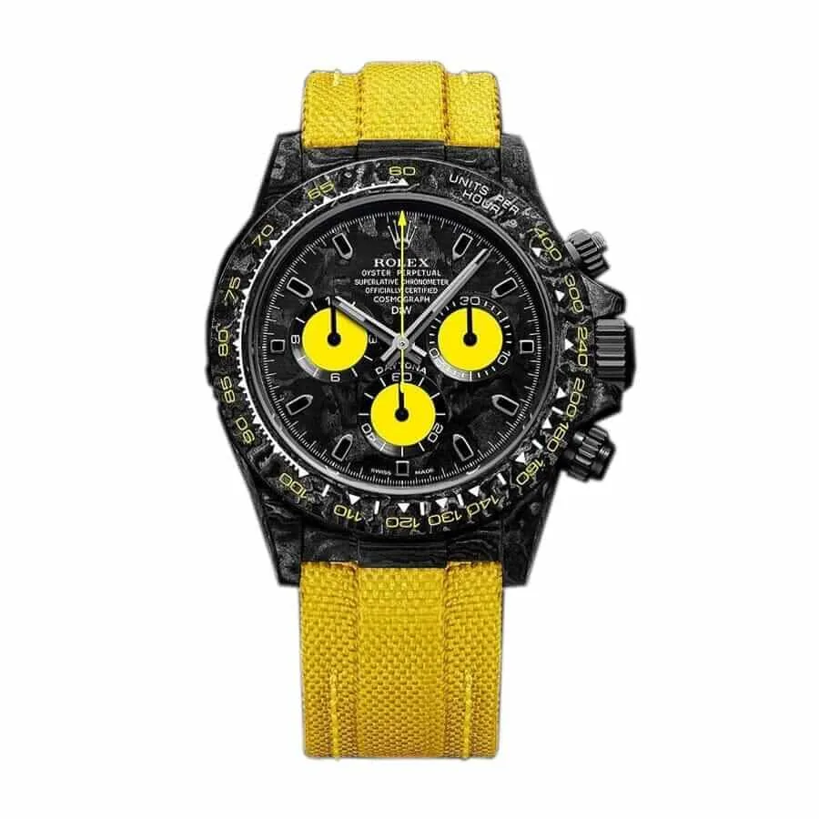 Rolex Cosmograph Daytona DIW “Lemon Edition” Ultra Realistic Replica