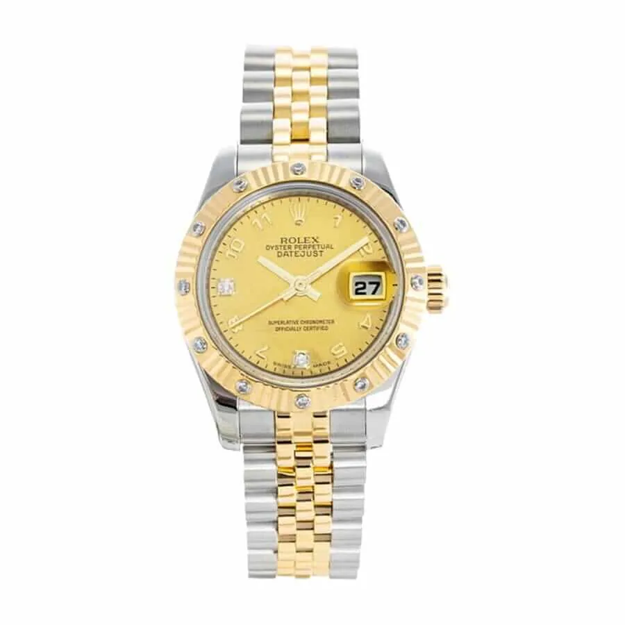 Rolex Datejust 179313 “Yellow Gold Dial” Premium Copy 1:1