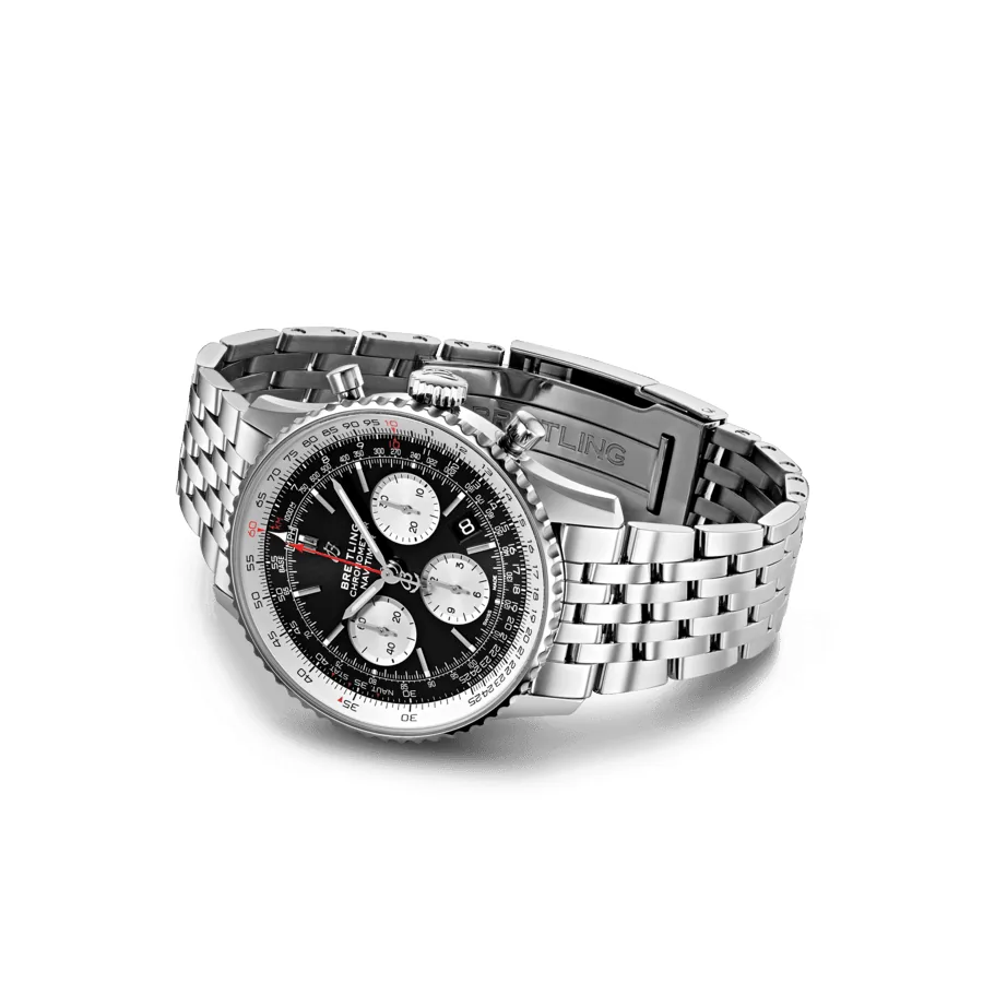 Breitling Navitimer B01 Chronograph AB0121211B1A1 “Black Dial” Premium Duplicate Edition — detail 3