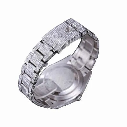 Rolex Datejust 116334 “Iced Out” Near Original Replica — detail 3