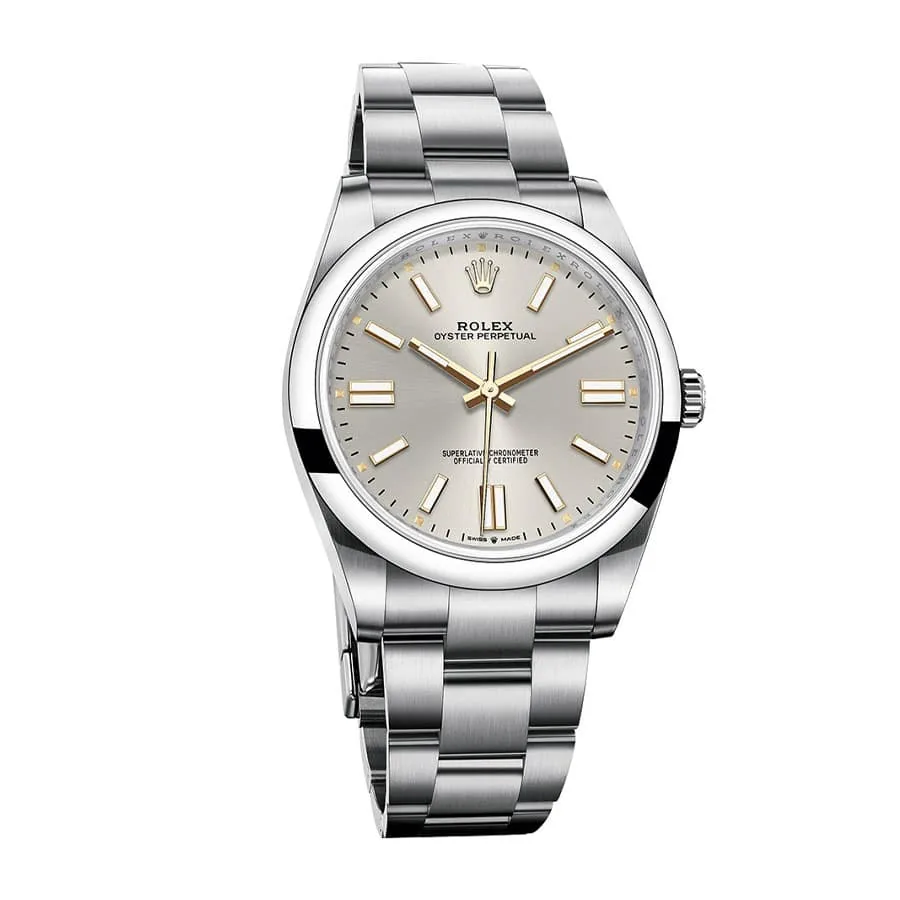 Rolex Oyster Perpetual 126000 “Grey Dial” Master Clone Quality — detail 2